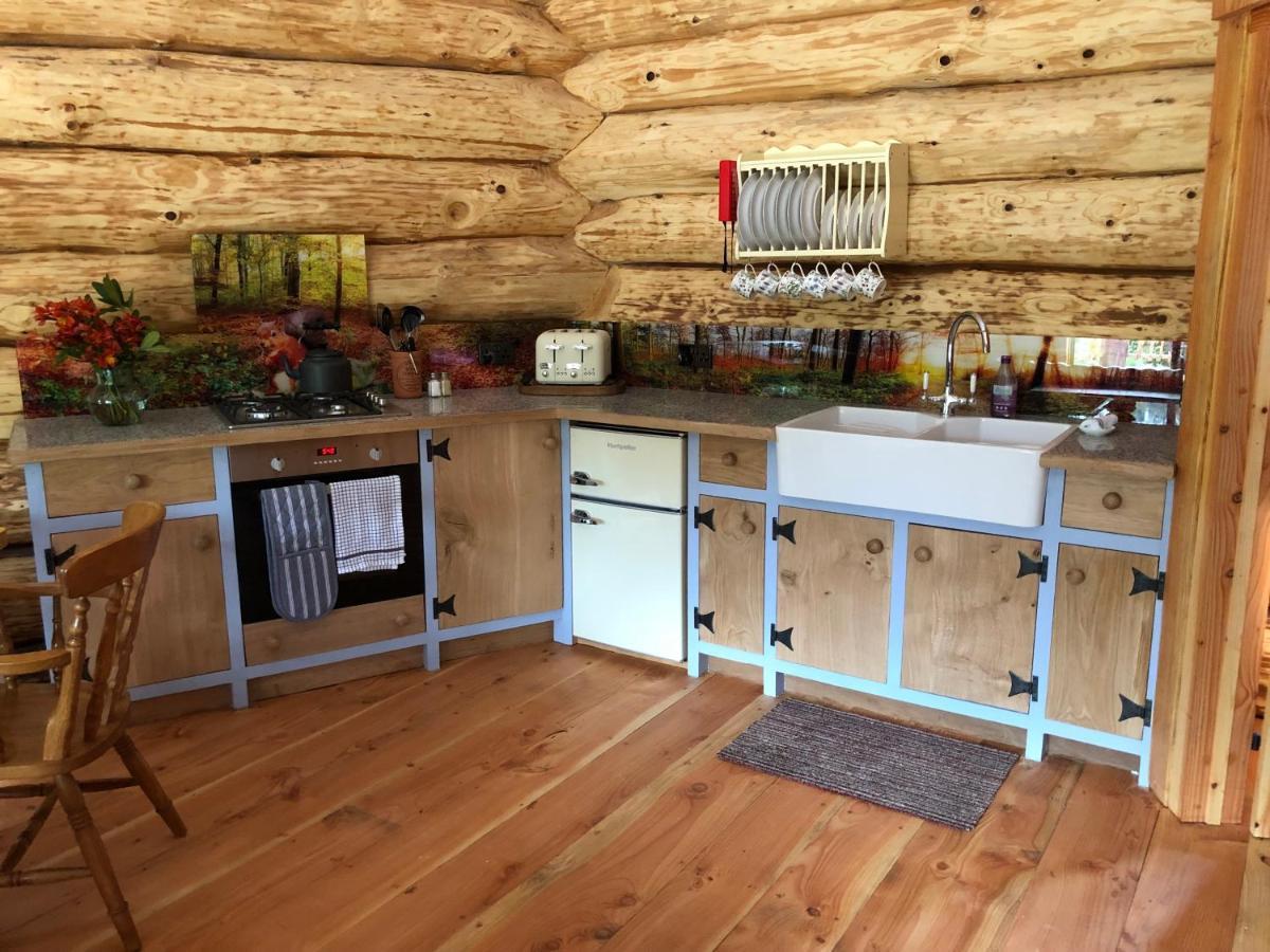 Вилла Coed Y Marchog Woodland Retreat Херефорд Экстерьер фото